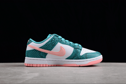 Dunk low 'Washed Teal Snakeskin'