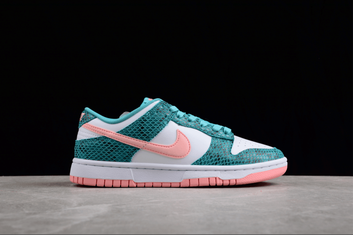 Dunk low 'Washed Teal Snakeskin'