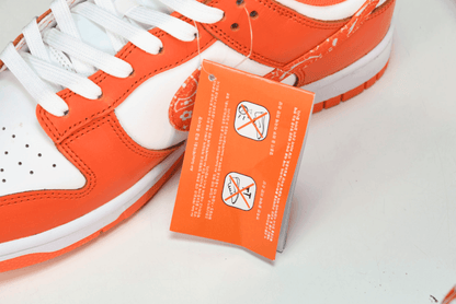 Dunk Low Orange Paisley White