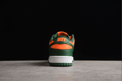 Dunk low Green Orange