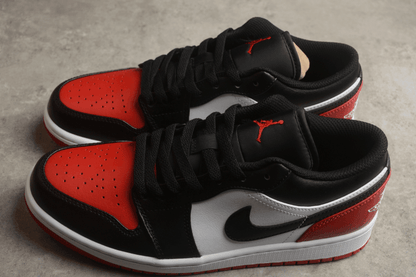 Jordan 1 Low Bred Toe