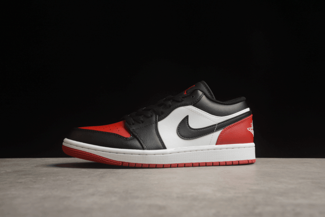 Jordan 1 Low Bred Toe