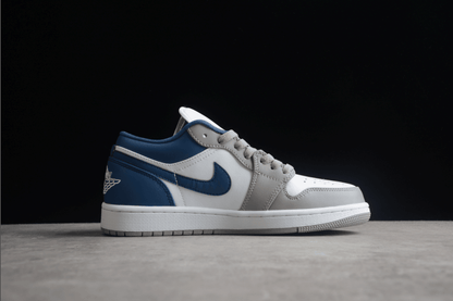 Jordan 1 Low Stealth & French Blue