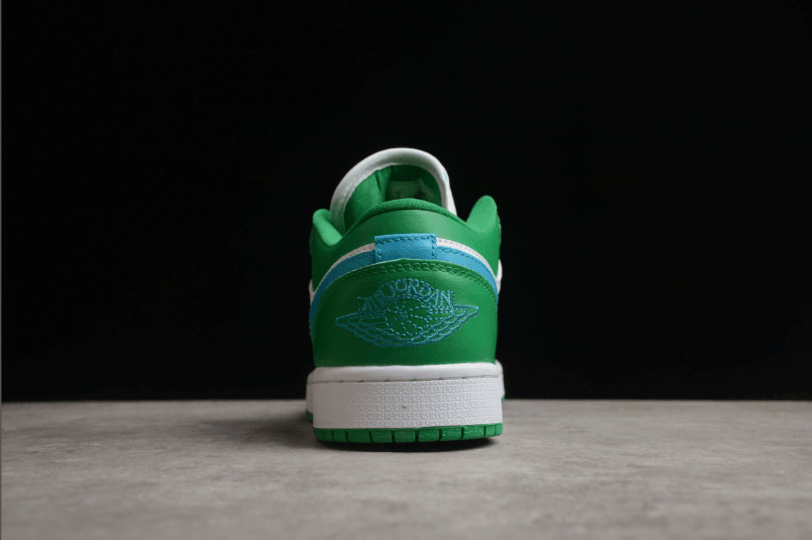 Jordan 1 Low Lucky Green & Aquatone