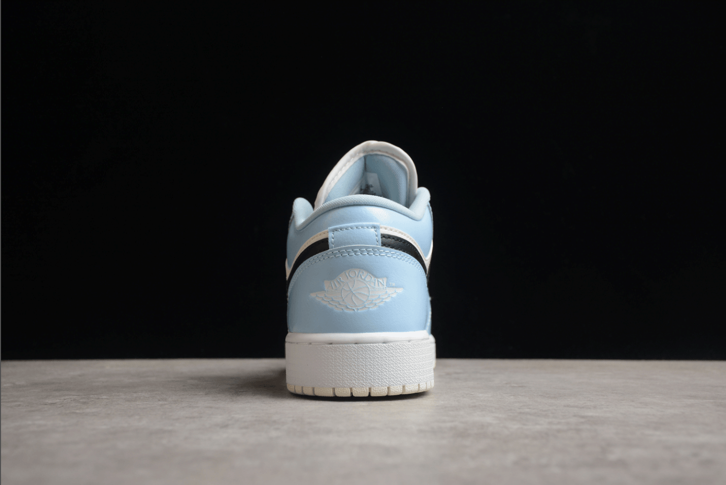 Jordan 1 Low Ice Blue Black