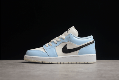 Jordan 1 Low Ice Blue Black