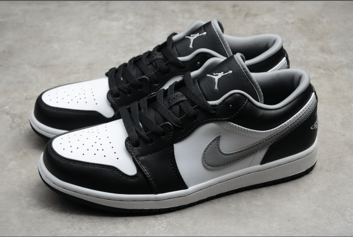 Jordan 1 Low Black Medium Grey