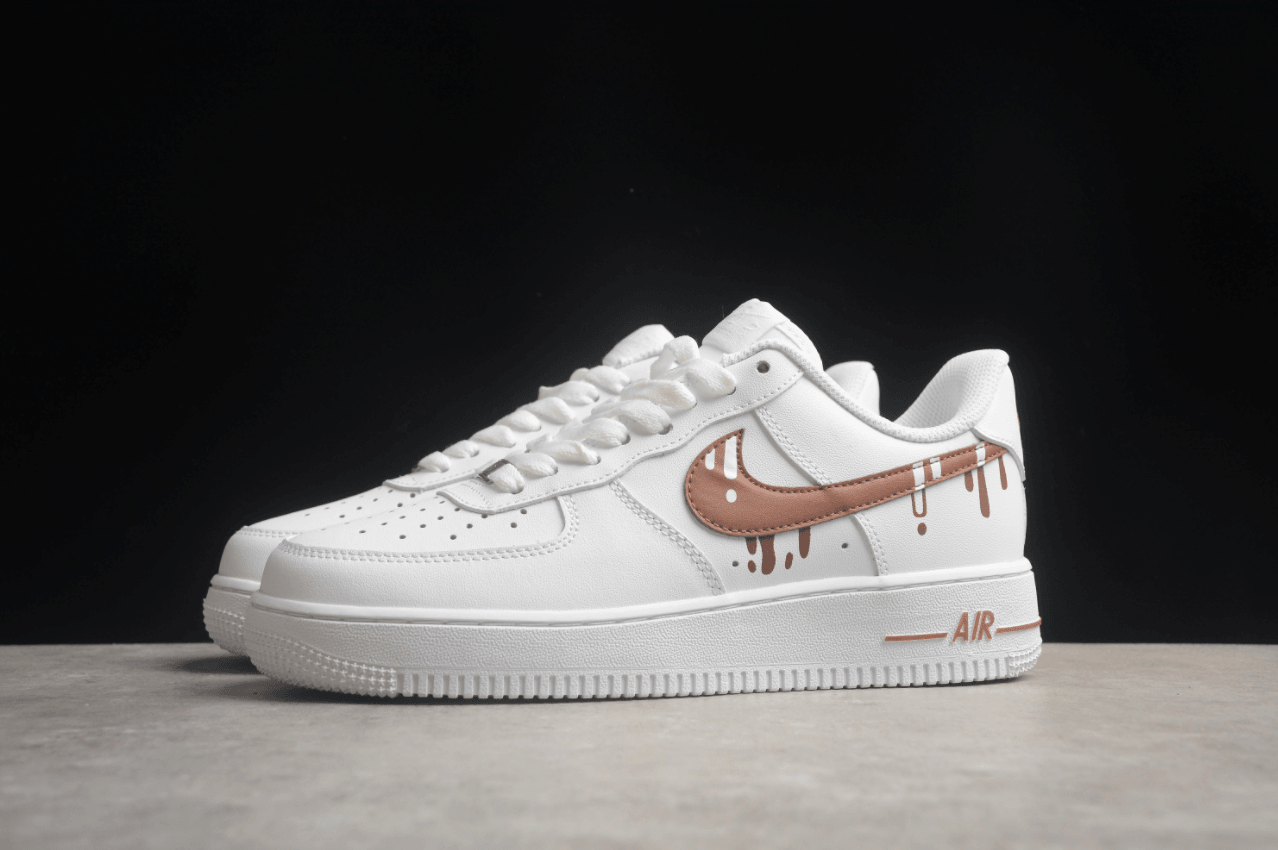 Air Force 1 '07 Low custom Ice cream coffee