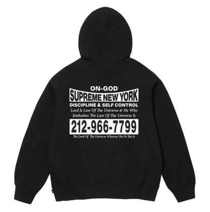 Supreme On God Hooded Sweatshirt