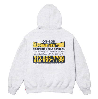 Supreme On God Hooded Sweatshirt