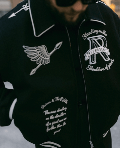 Represent Cherub Wool Varsity Jacket