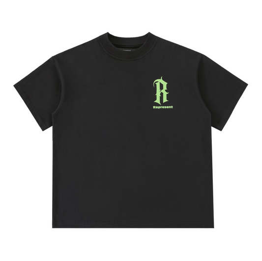 Represent logo R Black