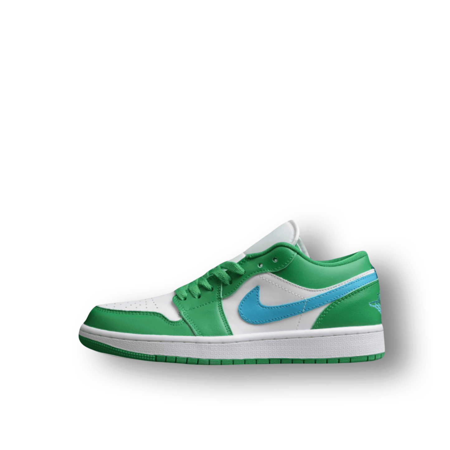 Jordan 1 Low Lucky Green & Aquatone