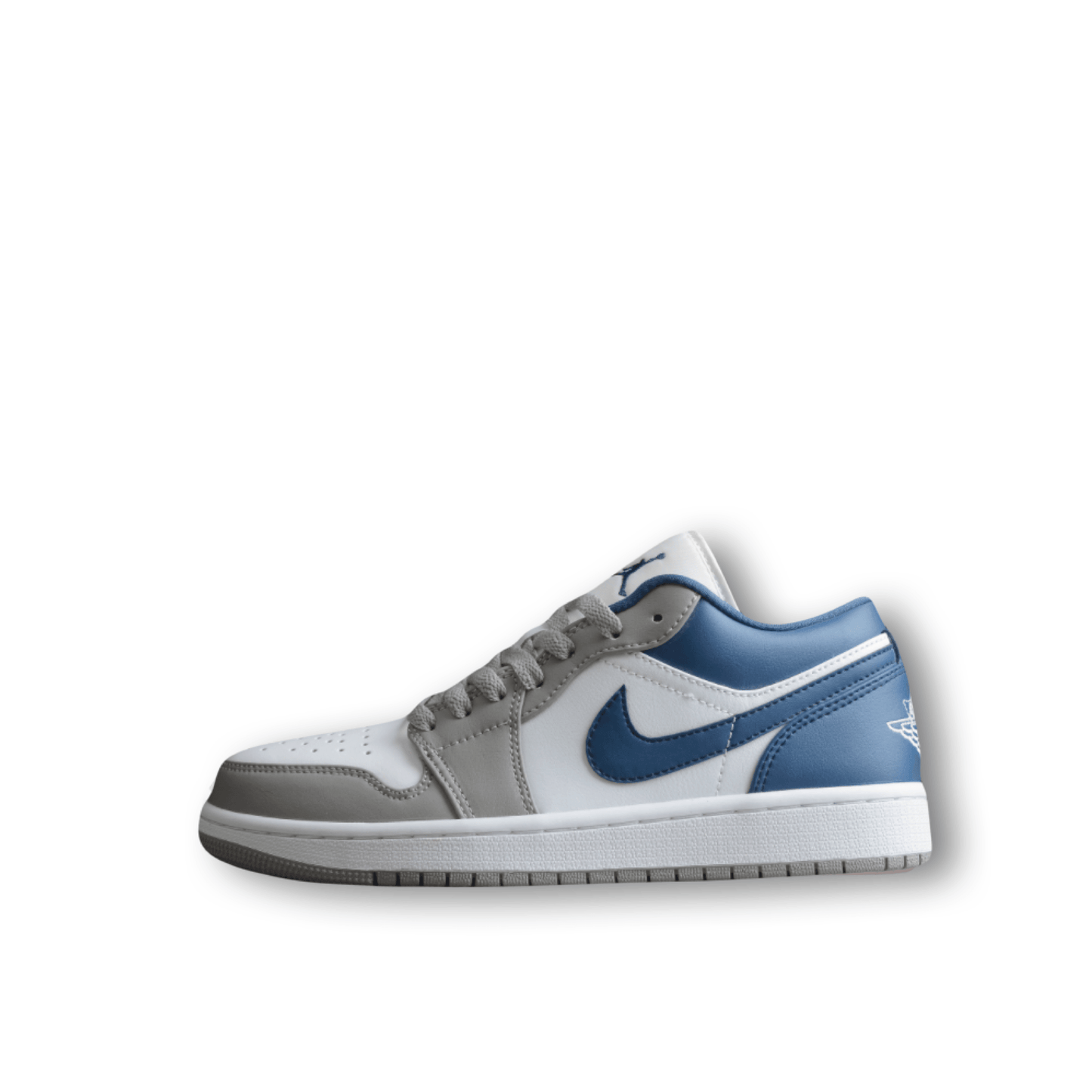 Jordan 1 Low Stealth & French Blue