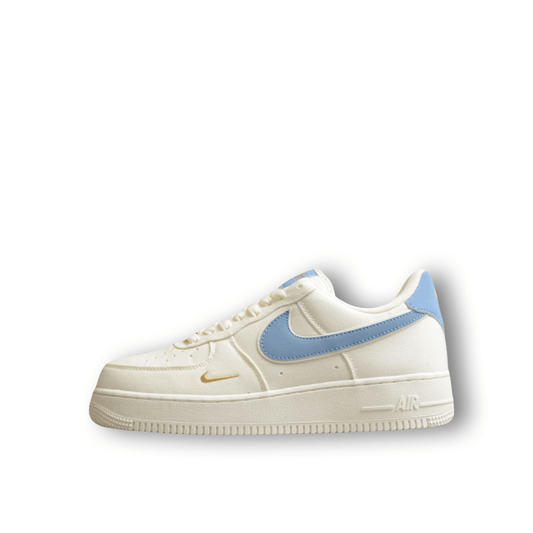 Air Force 1 '07 Low Beige Blue Metallic Gold