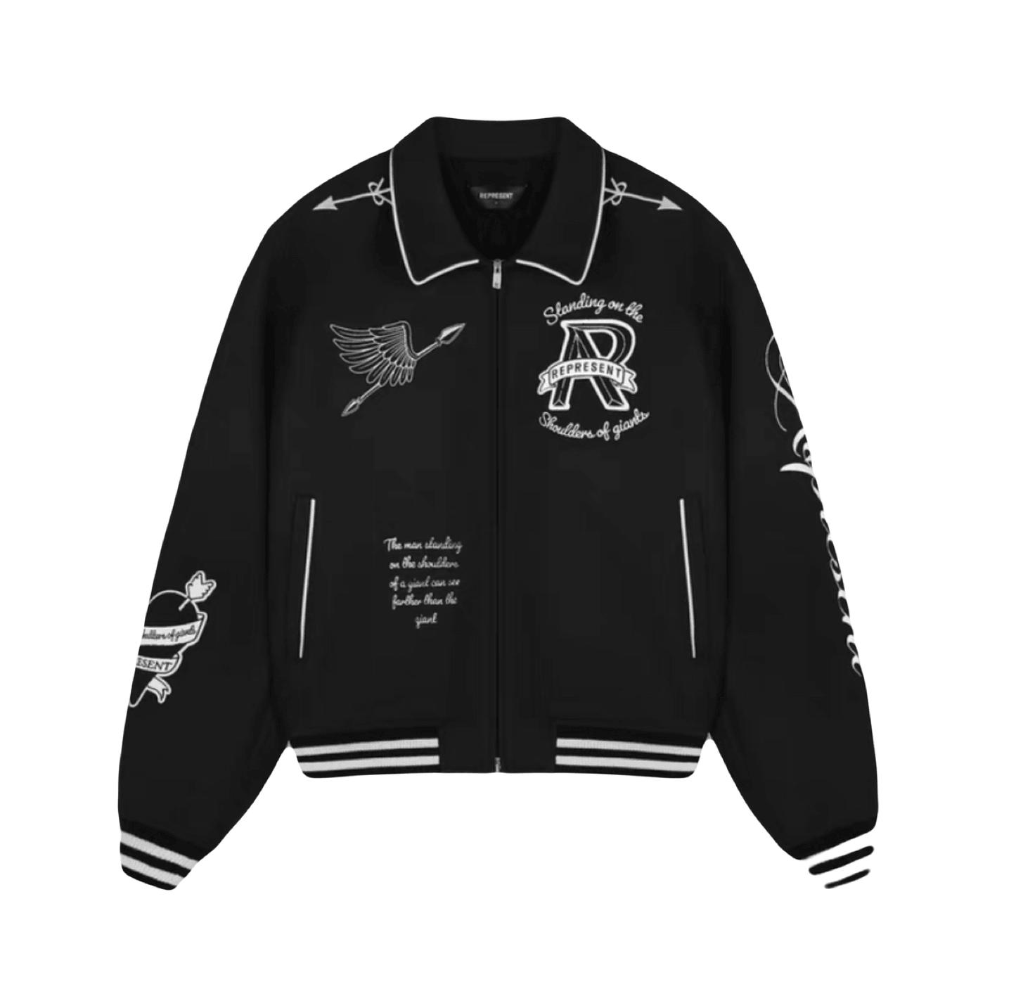 Represent Cherub Wool Varsity Jacket