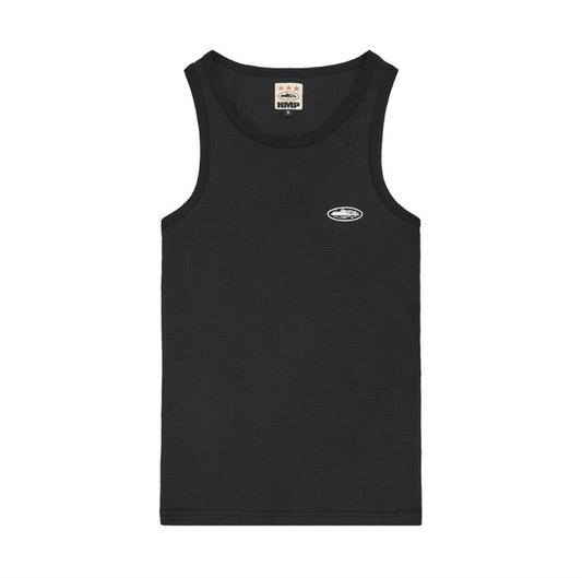 Corteiz Men HMP Essentials Tank Top Black