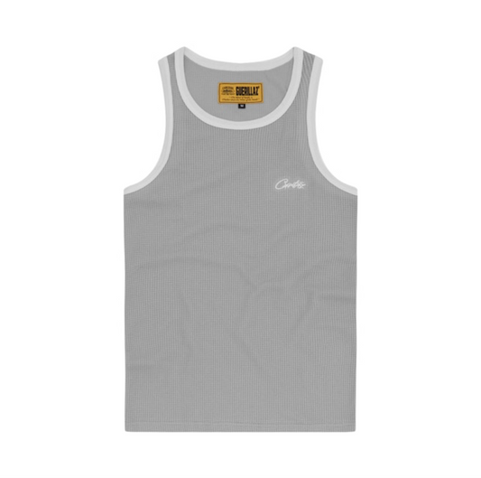 Corteiz Men OG Contrast Tank Top Grey