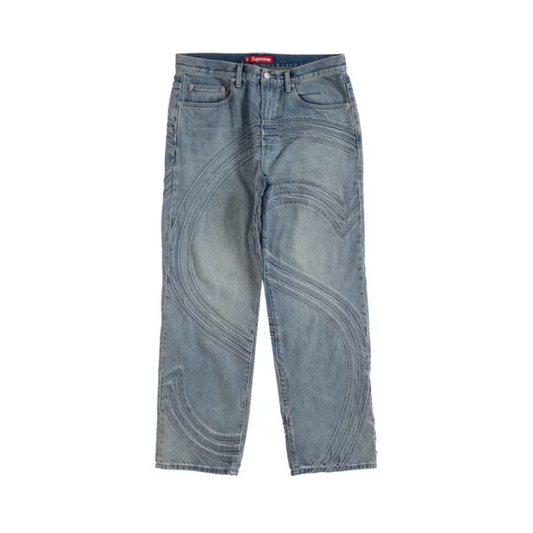 Supreme S Logo Loose Fit Jean